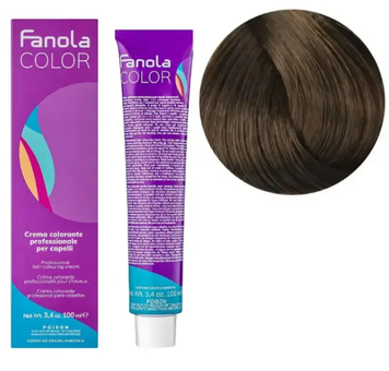 Крем-краска для волос Fanola №6/00 Intense dark blonde 100 мл 0000000006593 фото