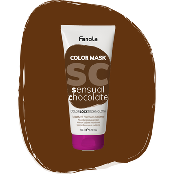 Маска тонуюча для волосся Fanola Color Mask Sensual Chocolate 200 мл 0000000020588 фото
