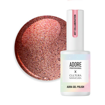 Гель-лак для ногтей Adore Gel Polish Cat's Eye Aura №A-01 Вишневый 8 мл 0000000021459 фото