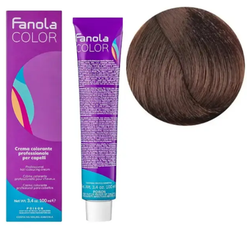 Крем-краска для волос Fanola №6/03 Warm dark blonde 100 мл 0000000006594 фото