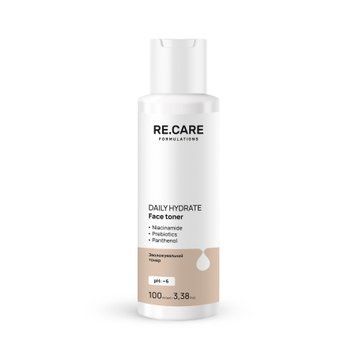 Тонер зволожувальний для обличчя Re.Care Daily Hydrate Face Toner 100 мл 0000000021503 фото