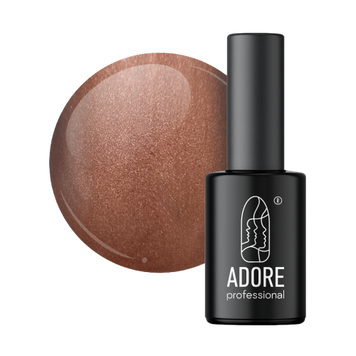 Гель-лак для ногтей Adore Gel Polish Cat's Eye Metal Glass №Mm-04 Каштановый 8 мм 0000000021108 фото