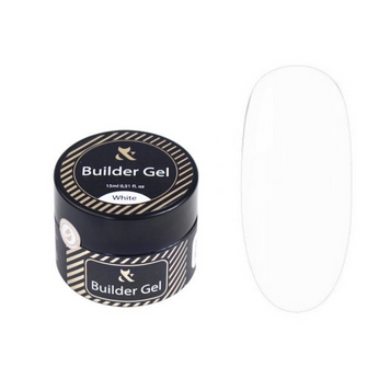 Гель для ногтей FOX Builder Gel White 15 мл 0000000015223 фото