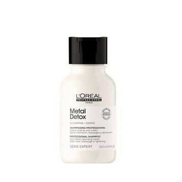 Шампунь против металлических накоплений в волосах Loreal Professionnel Metal Detox Shampoo 100 мл 0000000016974 фото