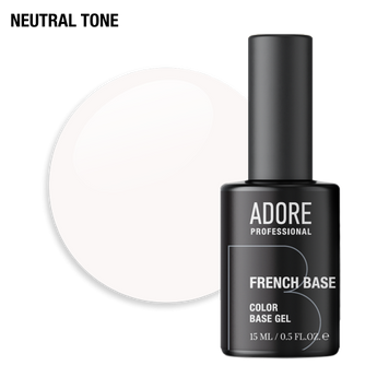 Основа для гель-лака ADORE French Base №09 Milky 15 мл 0000000022676 фото
