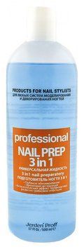 Дезинфектор 3 в 1 для ногтей Jerden Proff Nail Prep 500 мл 0000000010125 фото