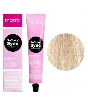 Крем-фарба без аміаку Matrix Color Sync №9GV Дуже світлий золотистий блондин фіолетовий 90 мл 0000000015852 фото