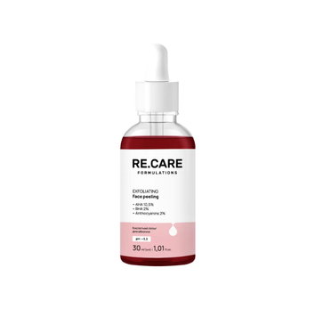 Пілінг кислотний для обличчя Re.Care Exfoliating Face peeling 30 мл 0000000021504 фото