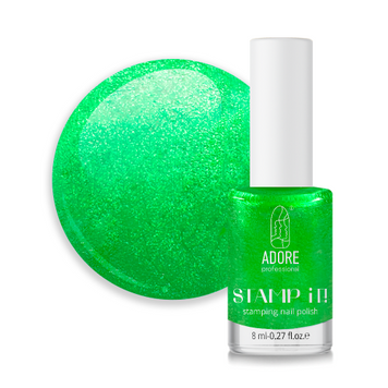 Лак для стемпінгу Adore Stamp №14 Mint 8 мл 0000000016250 фото