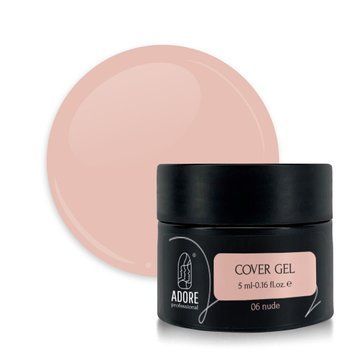 Гель для наращивания ADORE Cover Gel №06 Nude 5 мл 0000000013661 фото