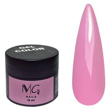 Гель кольоровий для нігтів MG Nail Color Gel №01 Рожевий 15 мл 0000000020488 фото