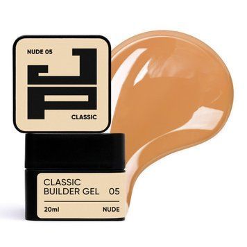 Гель для моделювання нігтів Jerden Proff Classic Builder Gel №05 Nude 20 мл 0000000020749 фото