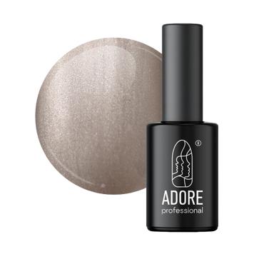 Гель-лак для ногтей Adore Gel Polish Cat's Eye Metal Glass №Mm-07 Серо-бежевый 8 мм 0000000021111 фото