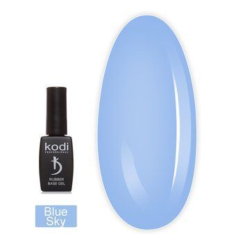 Основа кольорова для гель-лаку Kodi Professional Color Rubber Base Gel Blue Sky 8 мл 0000000015709 фото