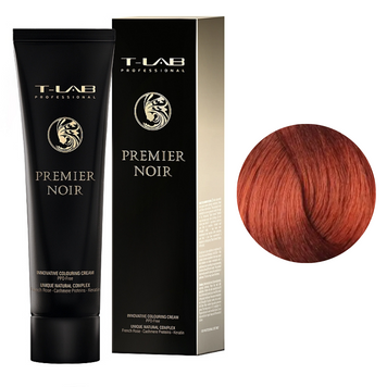 Крем-фарба для волосся T-Lab Premier Noir Colouring Cream №7.35 Golden Mahogany Blonde 100 мл 0000000019423 фото
