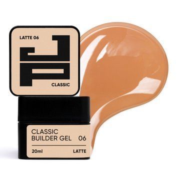 Гель для моделювання нігтів Jerden Proff Classic Builder Gel №06 Latte 20 мл 0000000020750 фото