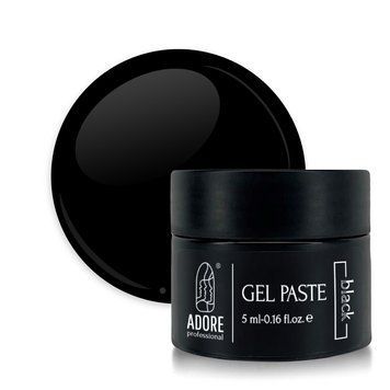 Гель-паста ADORE Gel Paste 3D №02 Black 5 мл 0000000013814 фото