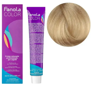 Крем-краска для волос Fanola №10/03 Warm blonde platinum 100 мл 0000000006485 фото