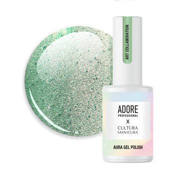 Гель-лак для ногтей Adore Gel Polish Cat's Eye Aura №A-07 Мятный 8 мл 0000000021465 фото