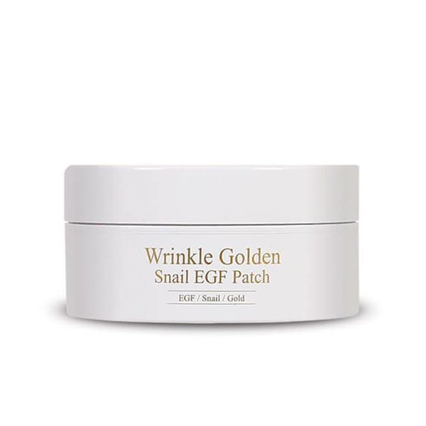 Патчі гідрогелеві під очі з золотом і муцином The Skin House Wrinkle Golden Snail EGF Patch 60 шт 0000000010293 фото
