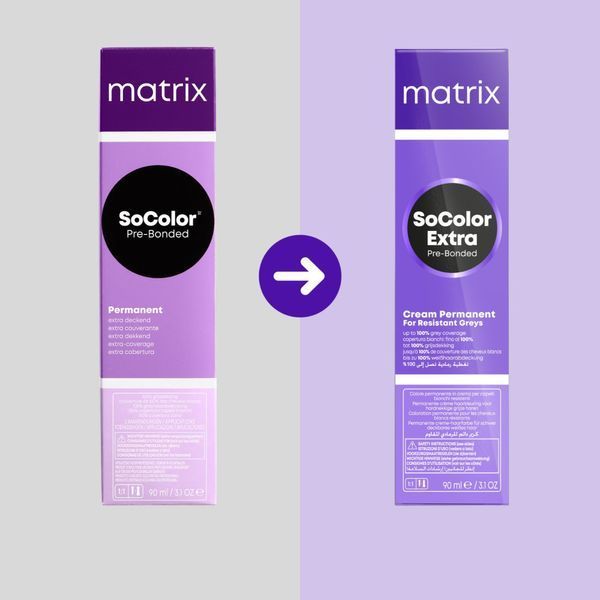 Крем-фарба для волосся Matrix Socolor Beauty Extra №506NA Темний блондин попелястий 90 мл 0000000022497 фото