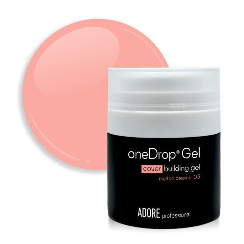 Гель для нарощування нігтів Adore One Drop Gel №03 Melted Caramel 30 г 0000000019571 фото