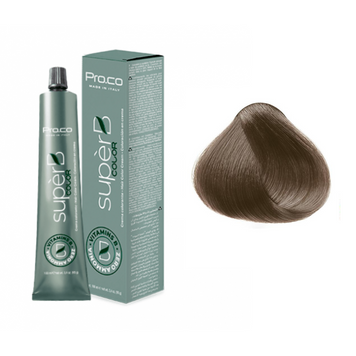 Фарба для волосся безаміачна Pro.Color Super B Hair Color Cream №7.1 Ash Blonde 100 мл 0000000017317 фото