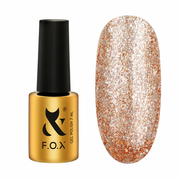 Гель-лак для ногтей FOX Brilliance №004 Бронзово-медный 7 мл 0000000023027 фото