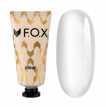 Полігель для манікюру FOX Poly gel Nano Clear 15 мл 0000000023156 фото