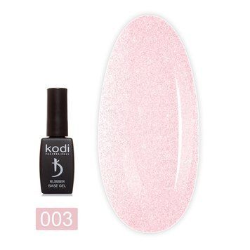 Основа кольорова Kodi Professional Color Rubber Base Gel Opal №003 Рожевий нюд з шимером 8 мл 0000000015705 фото