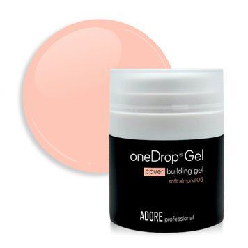 Гель для нарощування нігтів Adore One Drop Gel №05 Soft Almond 30 г 0000000019573 фото