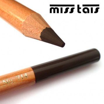 Олівець для очей Miss Tais №714 Темно-коричневий 0000000022638 фото
