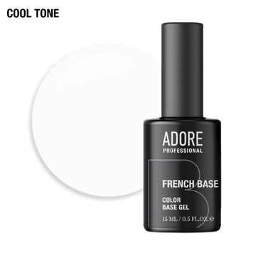 Основа для гель-лака ADORE French Base №17 Pure 15 мл 0000000022684 фото