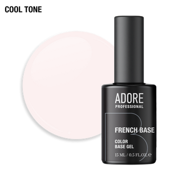 Основа для гель-лака ADORE French Base №18 Ivory 15 мл 0000000022685 фото