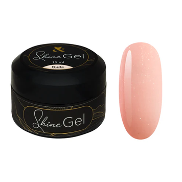 Гель для укрепления натуральных ногтей FOX Shine Gel Nude 15 мл 0000000023113 фото