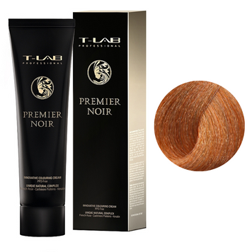 Крем-краска для волос T-Lab Premier Noir Colouring Cream №8.34 Light Golden Copper Blonde 100 мл 0000000019409 фото