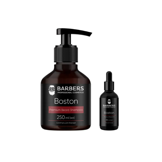 Набор подарочный для ухода за бородой Barbers Ginger & Pink Pepper 0000000022477 фото