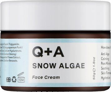 Крем для лица со снежной водорослью Q+A Snow Algae Intensive Face Cream 50 г 0000000018926 фото