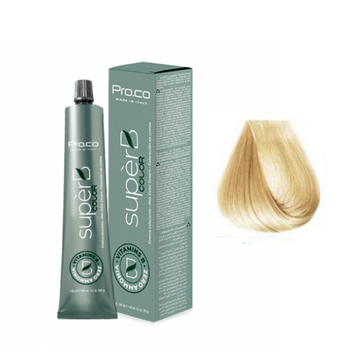 Краска для волос безаммиачная Pro.Color Super B Hair Color Cream №10.0 Platinum Blonde 100 мл 0000000017288 фото