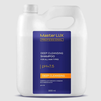 Шампунь для глубокой очистки волос Master LUX professional 3000 мл 0000000020612 фото