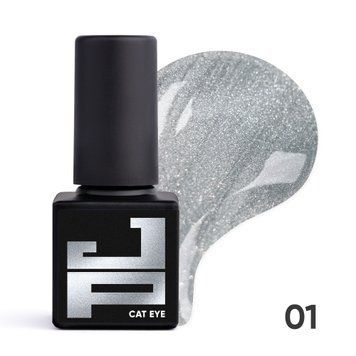 Гель-лак для нігтів Jerden Proff Cat Eye №01 Sterling 5 мл 0000000022642 фото