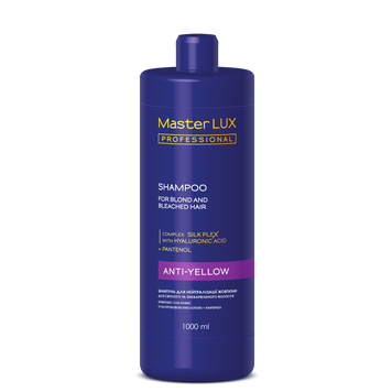 Шампунь для нейтралізації жовтизни Master LUX Professional Anti-Yellow Shampoo 1000 мл 0000000014463 фото