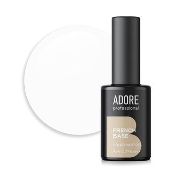 Основа для гель-лака ADORE French Base №17 Pure 8 мл 0000000017747 фото