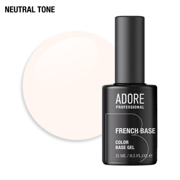 Основа для гель-лака ADORE French Base №23 Halo 15 мл 0000000022690 фото
