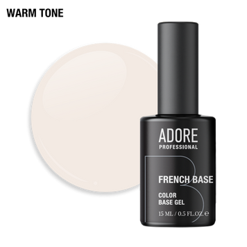 Основа для гель-лака ADORE French Base №24 Vanilla 15 мл 0000000022691 фото