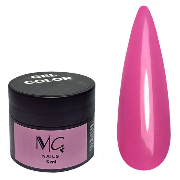 Гель цветной для ногтей MG Nail Color Gel №04 Малиновый 5 мл 0000000020495 фото