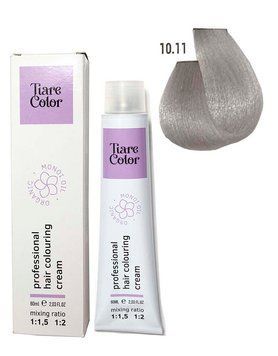 Крем-фарба для волосся Tiare Color №10.11 Platinum intense ash blond 60 мл 0000000006475 фото