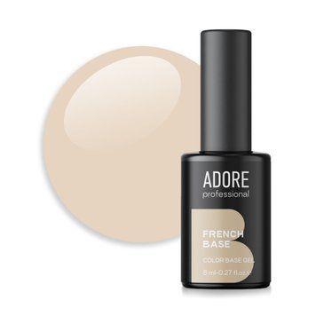 Основа для гель-лака ADORE French Base №19 Sand 8 мл 0000000017749 фото