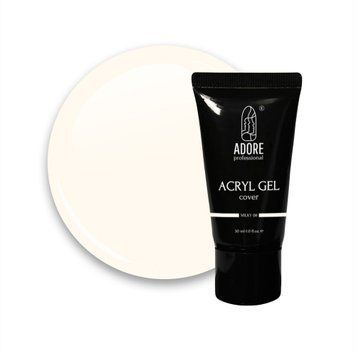 Акрил-гель ADORE Acryl Gel №08 Milky 30 мл 0000000013603 фото