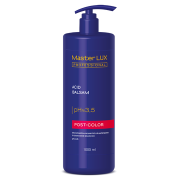 Бальзам кислотный с дозатором Master LUX Professional Acid Balsam 1000 мл 0000000014439 фото